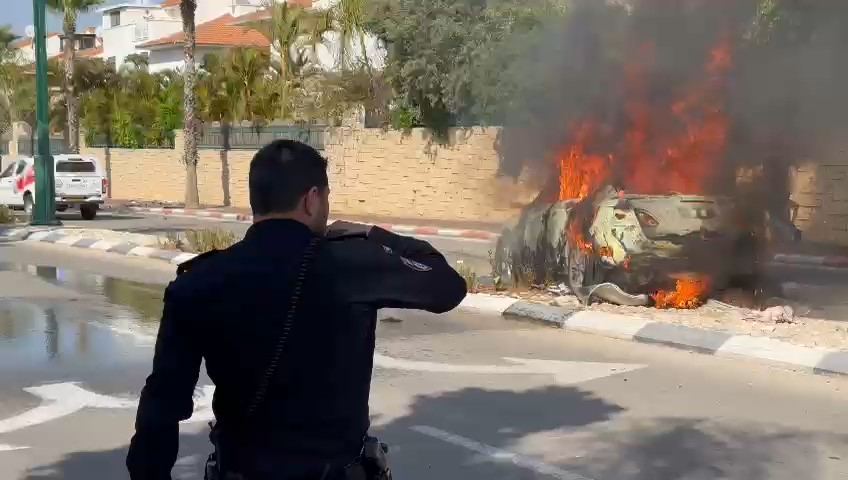 إصابة جراء انفجار سيارته في ريشون لتسيون